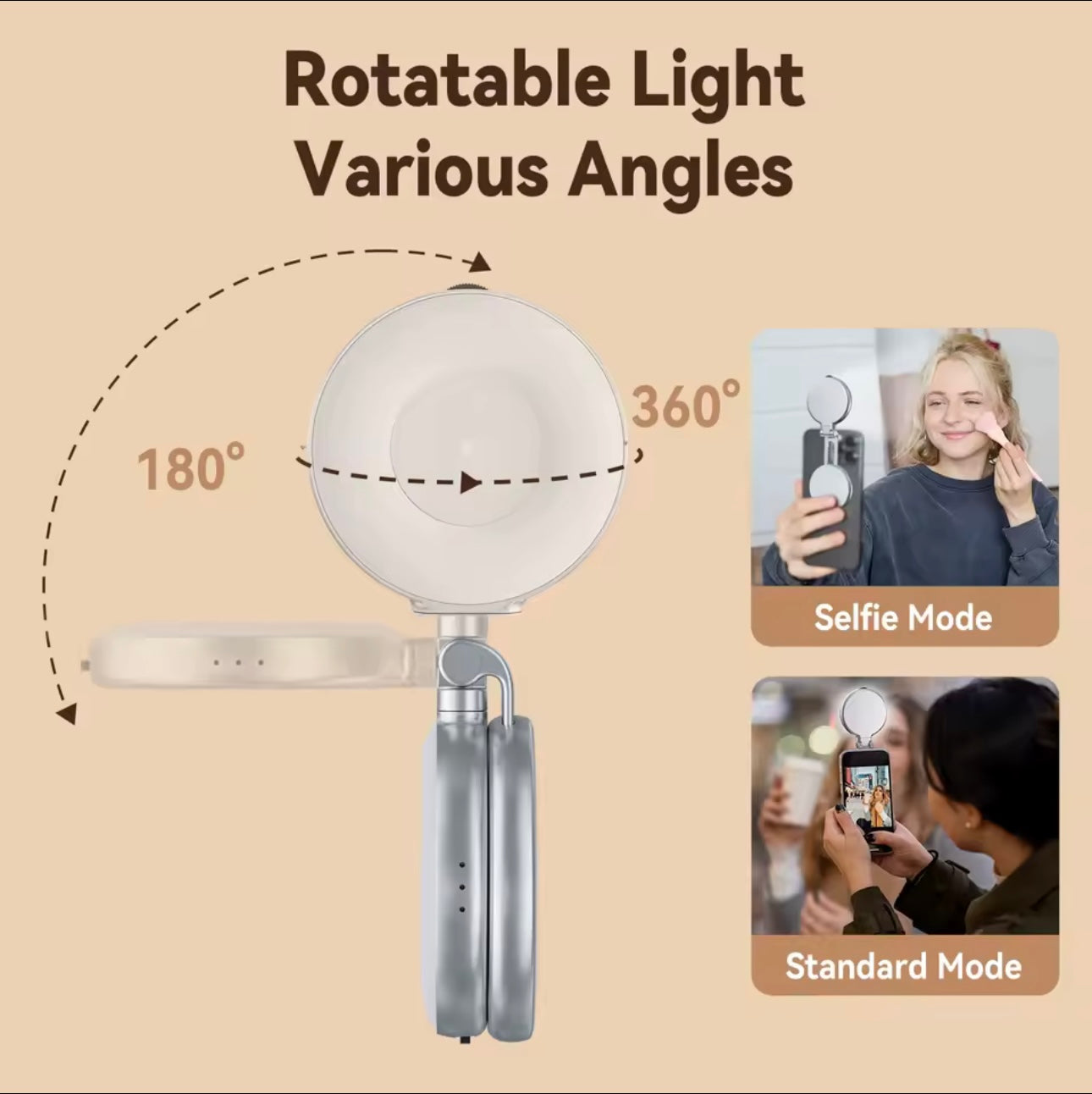 Magnetic Selfie Ring Light